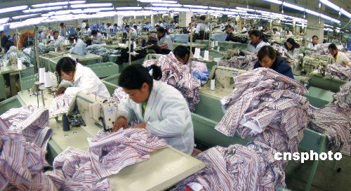 不懼人民幣升值 一季度中國紡織業(yè)贏利能力增強(qiáng)