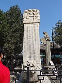 神獸馱碑 石刻上的龍紋書法與永恒印記